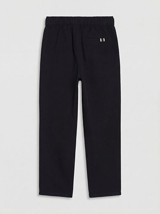Loose Fit Erkek ?ocuk Keten Pantolon