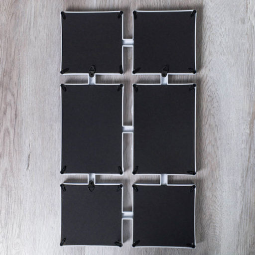 Фоторамка коллаж 25x43 см / Q1706 /уп 36/6 фото белая - Галеонтрейд фото 5