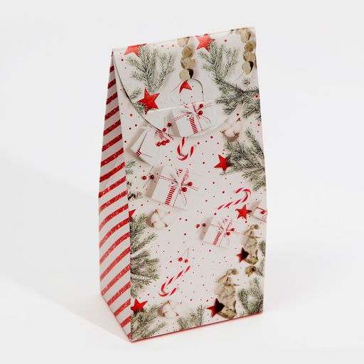 Цена за 5 шт. Коробка складная «С Новым годом!», 9×19×6 см