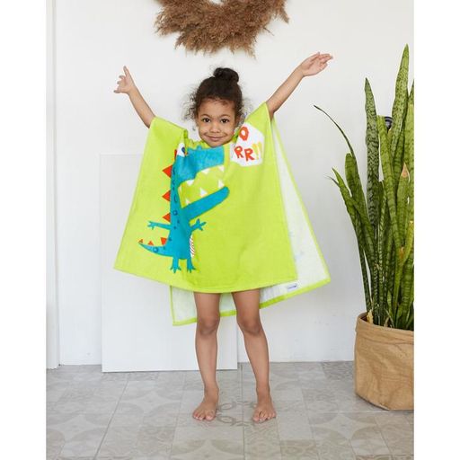 Полотенце-пончо детское махровое Крошка Я Дино 60*120см, 100% хлопок  фото 17