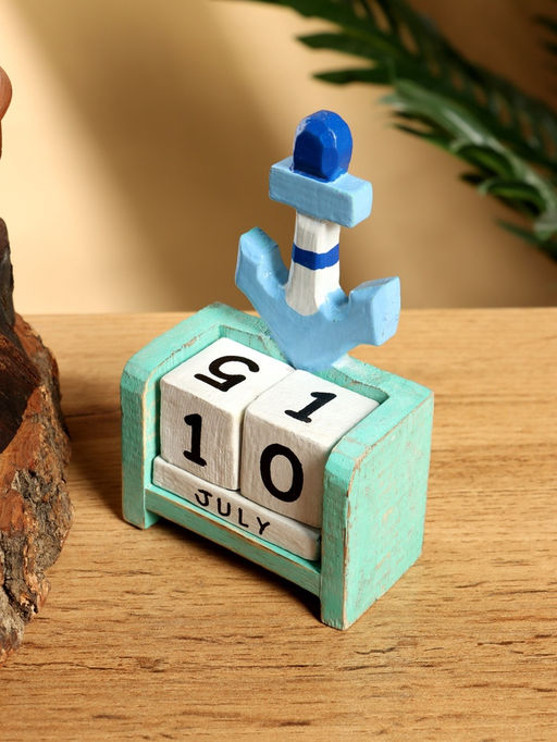 Календарь настольный Якорь, 7410 см, дерево, бирюзово-голубой - Simaland фото 4