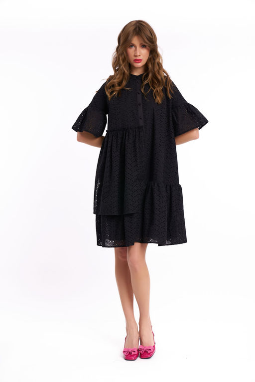 Платье KaVari 1039 черный  фото 6