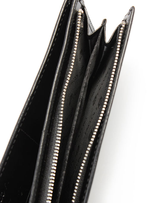 LACCOMA клатч V162-16-черный натуральная кожа