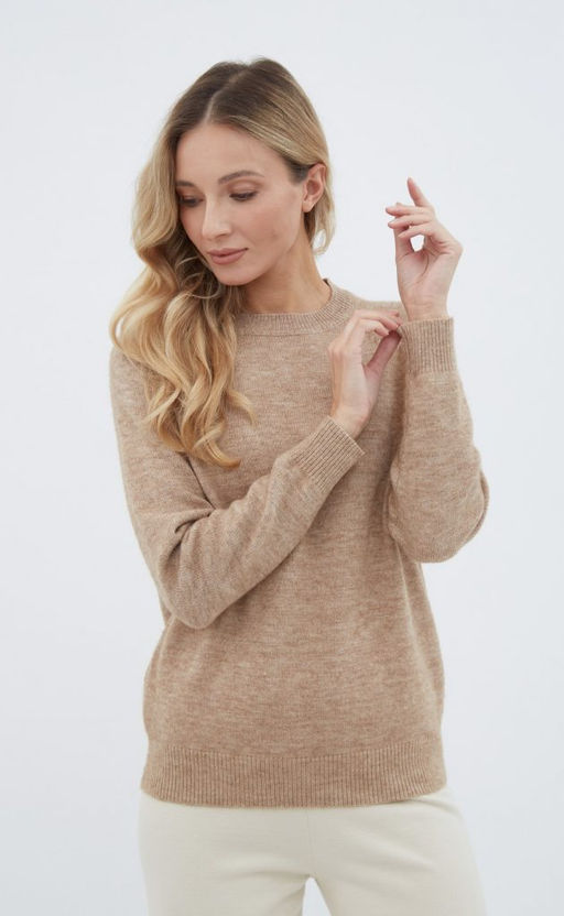 Джемпер FW-001 l.beige - Fine joyce фото 3