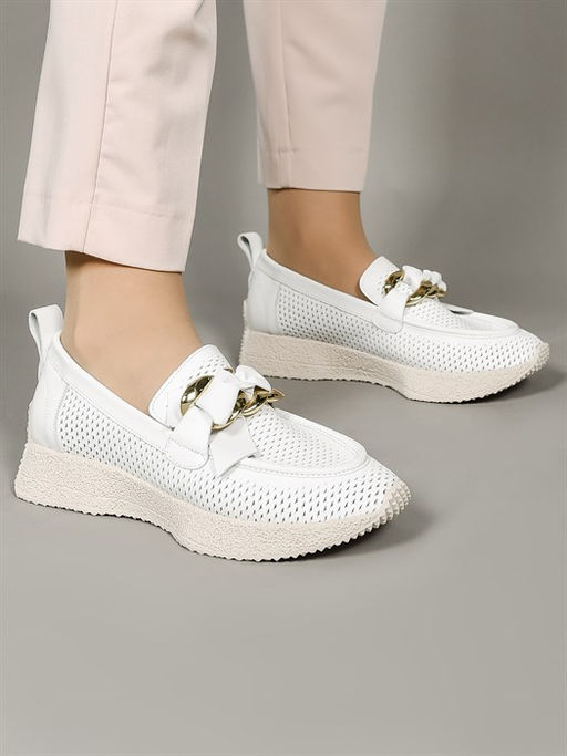 Слиперы/ Мокасины 011-737 Beyaz