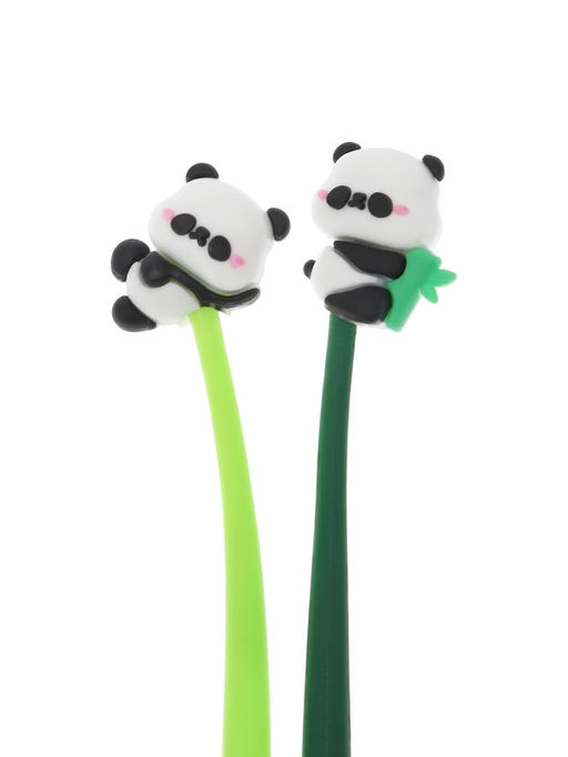 Цена за 3 шт. Ручка-прикол «Панда», гелевая, синий стержень, МИКС