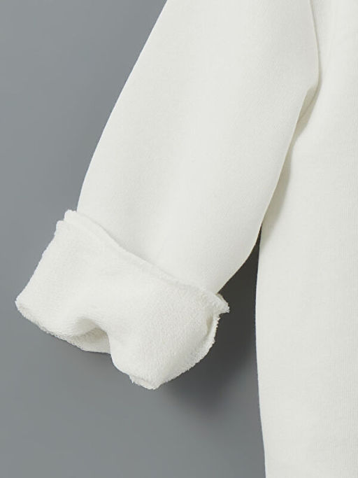 Bisiklet Yaka Spider-Man Bask?l? Erkek ?ocuk Sweatshirt