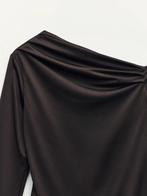 Асимметричное боди со сборками / Zarina