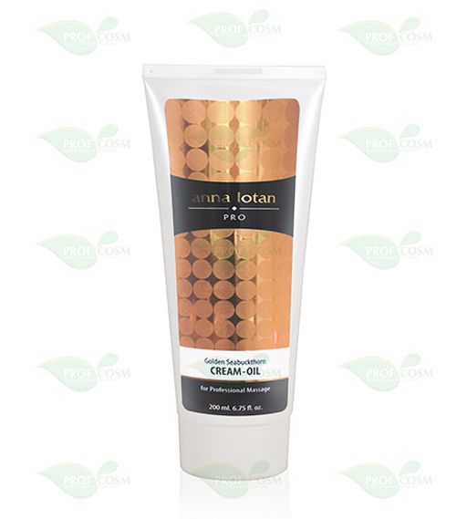 КРЕМ-МАСЛО с облепихой для профессионального массажа / Golden Seabuckthorn CREAM OIL for Professional Massage
