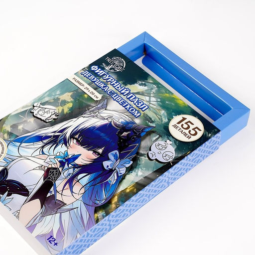 Пазлы фигурные Аниме девушка, 155 деталей - Puzzle фото 9