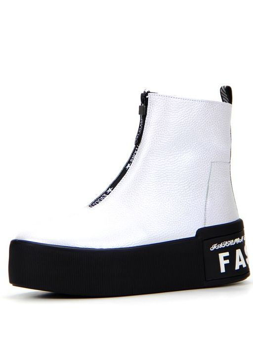 Ботинки EDART 225.fashion.white/мех