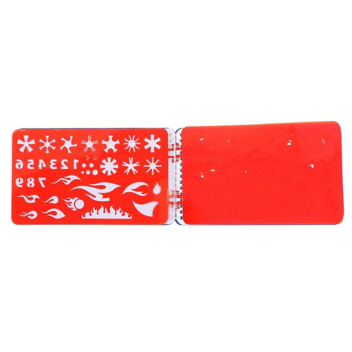 Раскраска - альбом Крутые тачки, 72 стр., с наклейками и трафаретами