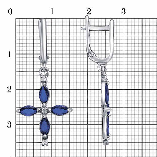 СЕРЬГИ 33815116Пл4 - Красная пресня фото 2