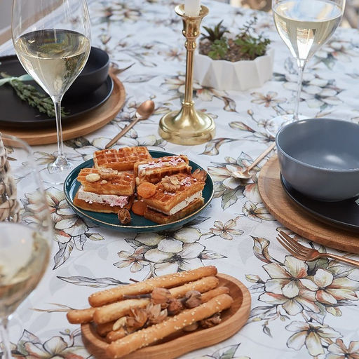 Скатерть Этель Floral mood, 110?147 см, 100 % хлопок, репс 210 г/м?