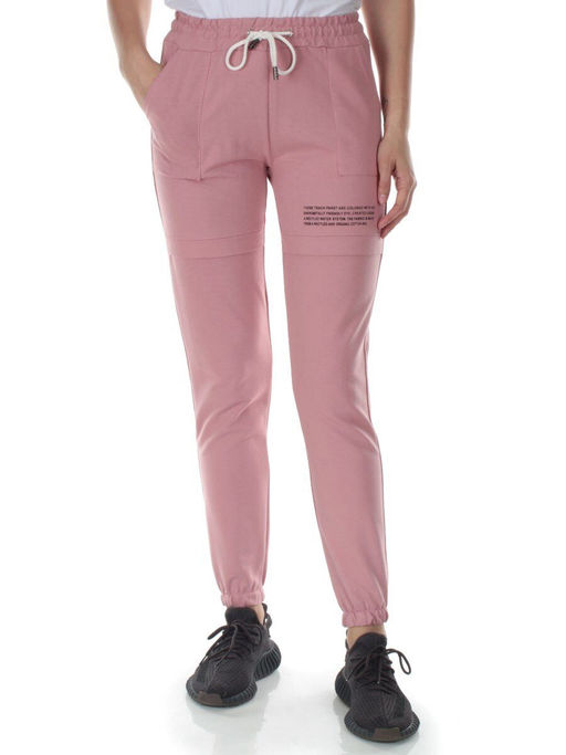 QB-65 PINK Брюки спортивные женские (95% хлопок, 5% стрейч) P&S - Fashion фото 7
