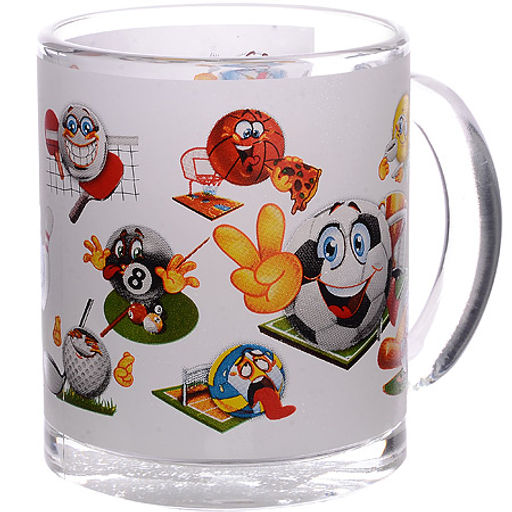 208-Д-1 "Смайлики" Кружка 300мл.