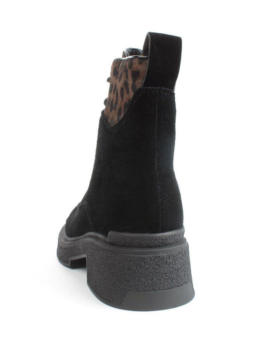 04-M512B-531-2M-14 BLACK Ботинки зимние женские (натуральная замша, натуральный мех) - Фабричный китай фото 7