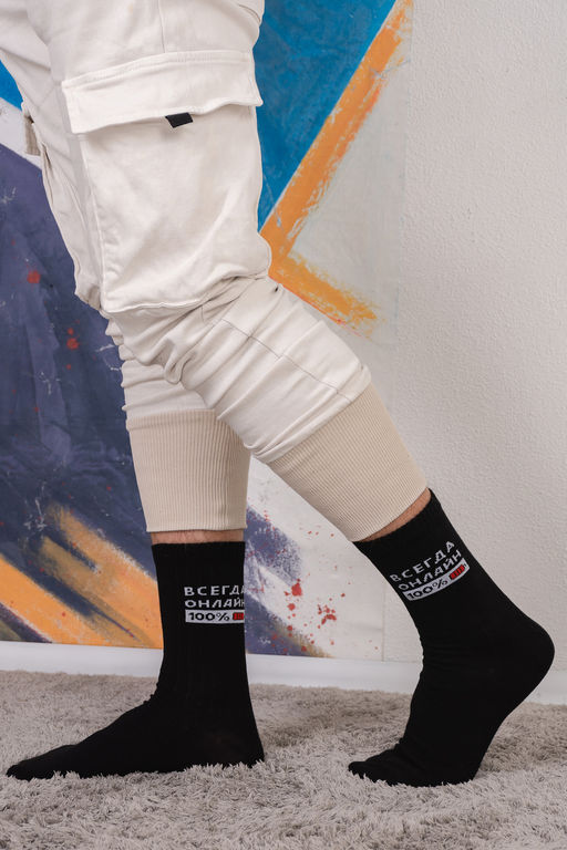 Цена за 6 пар. Носки Бунтарь мужские