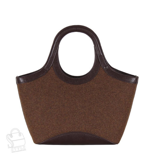 Сумка женская кожаная 56082BD brown Baidou/30