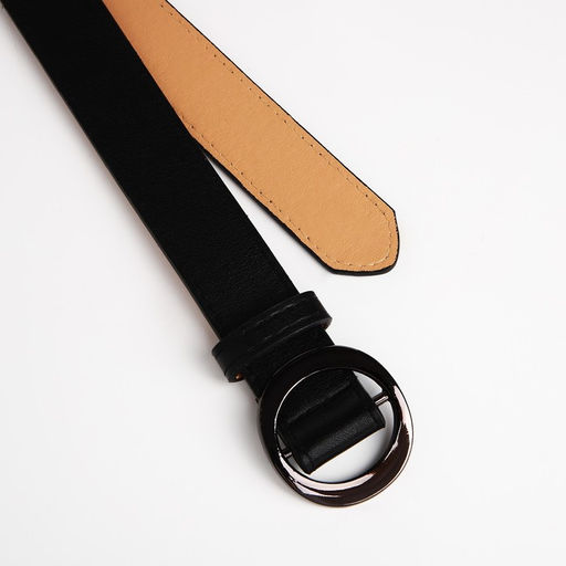 Ремень женский, ширина 3 см, пряжка металл, цвет чёрный - Simaland фото 4