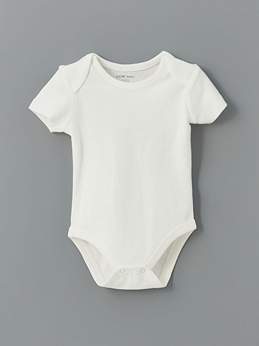 Bisiklet Yaka K?z Bebek ??t??tl? Bodysuit