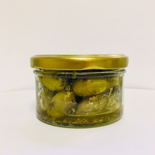 Оливки зеленые Халкидики, Греция, ст.банка, 100г - Evros фото 4