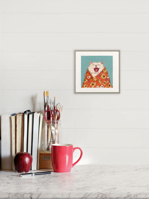 Набор для вышивания PANNA K-7533 Сонный мурлыка 15 х 15 см