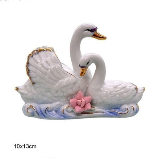 Статуэтка Лебедь 10х13 см / XH:184 /уп 50/