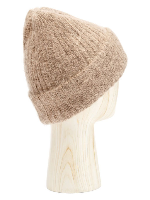 Шапка жен. анг+нейл LB-J44010 d.beige