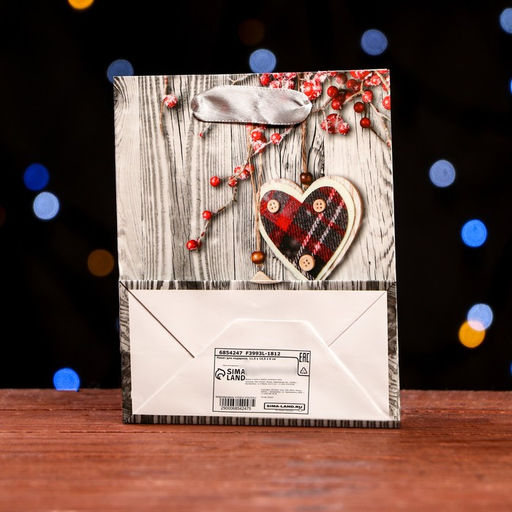 Цена за 12 шт. Пакет ламинированный Зимний вечер 11,5 х 14,5 х 6 см - Simaland фото 2