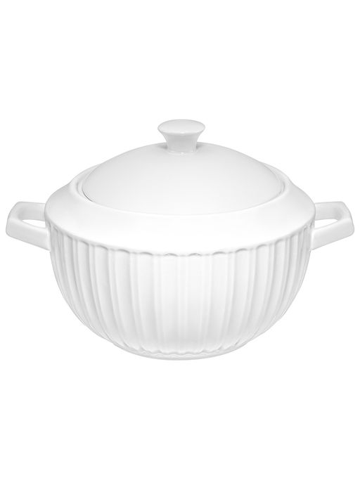 Супница 2,5 л 26*20,5*17 см Ампир + крышка, фарфор - Elan gallery фото 4