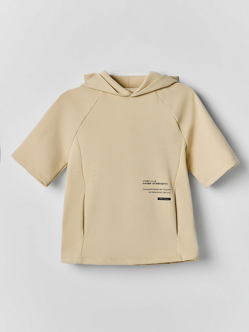 Комплект для мальчиков бежевый оверсайз - Mark formelle фото 4