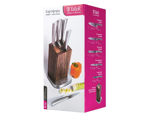 Набор ножей TalleR TR-22077 Хартфорд  фото 9