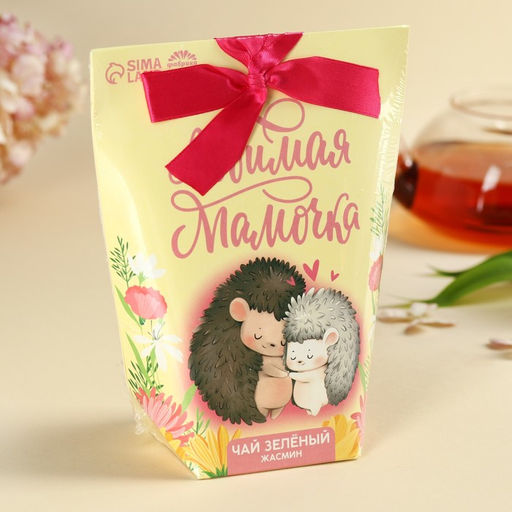 Чай зелёный Любимая мамочка, вкус: жасмин, 100 г. - Simaland фото 5