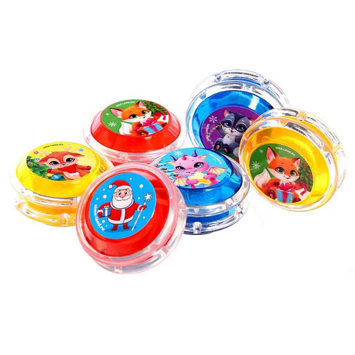 Йо-йо Новогодние друзья, цвета МИКС - Funny toys фото 5