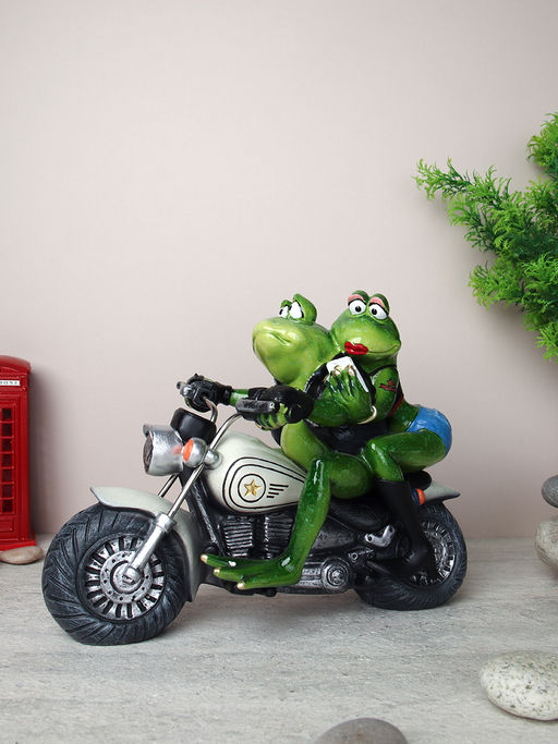 Фигурка Лягушки на мотоцикле 18,5 см / YX89004 /уп 6/ - Галеонтрейд фото 4