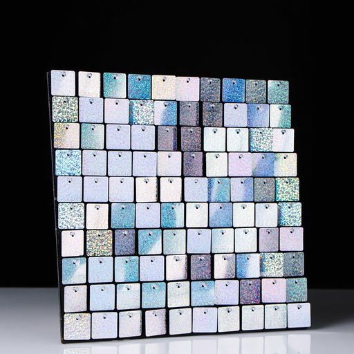 Панель с пайетками для фотозоны 30*30см перламутровый - Simaland фото 2