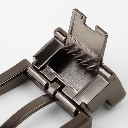 Пряжка для ремня, 5,7 4 см, 29 мм, цвет чёрный никель - Арт узор фото 2