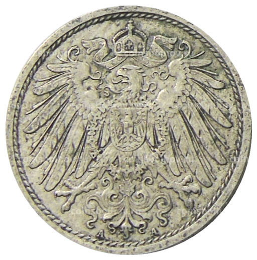 10 пфеннигов 1913 года A Германия