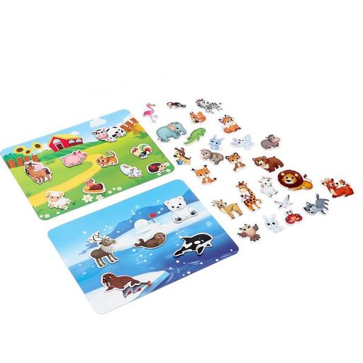 Магнитный набор Кто где живёт?, в пакете - Iq-zabiaka фото 3