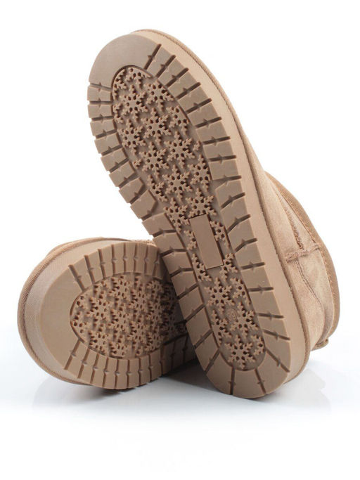 PF8300-3 BEIGE Угги женские (натуральная замша, 100% шерсть)