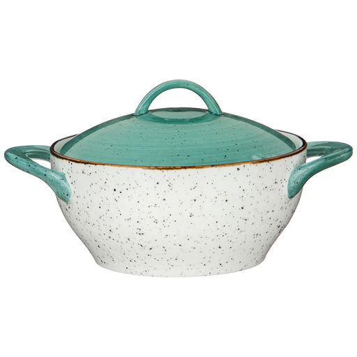 ФОРМА ДЛЯ ЗАПЕКАНИЯ С КРЫШКОЙ BRONCO NATURE 11*15,5*21 СМ 800 МЛ МЯТНАЯ