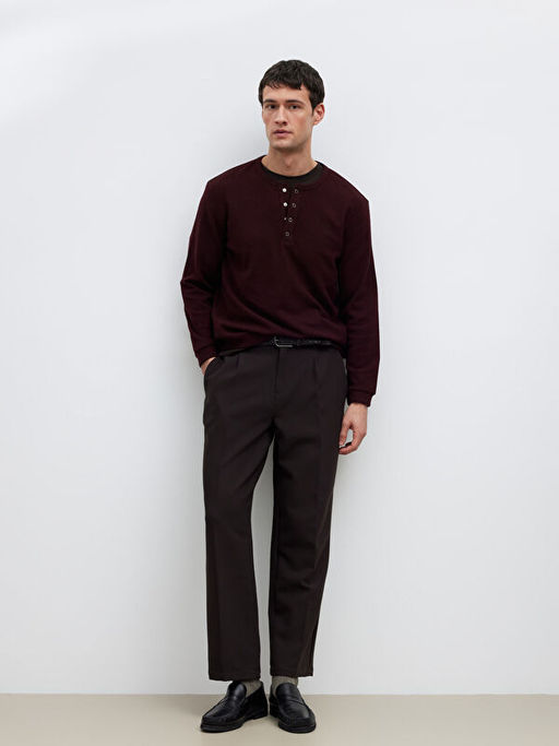 Bisiklet Yaka Erkek D??meli Ti??rt