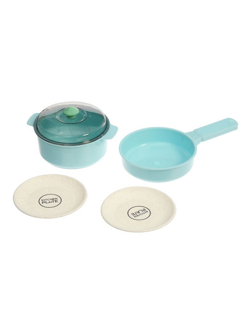 Игровой набор" Кухня" 22 предмета, вода из крана, 46 см