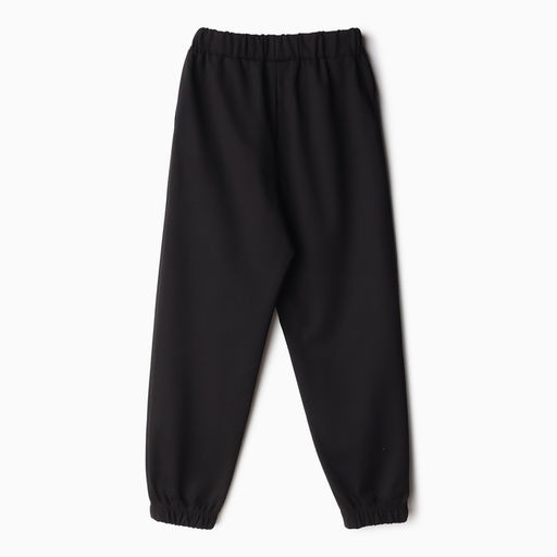 Брюки для девочки MINAKU: Casual Collection KIDS, чёрные, рост 152 см