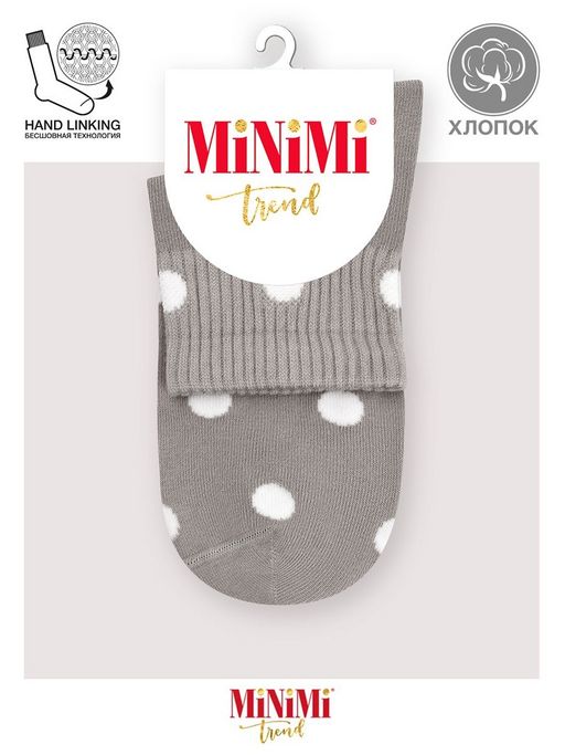 *АКЦИЯ! MINI TREND 4209 носки женские (крупный горох) - Minimi фото 9