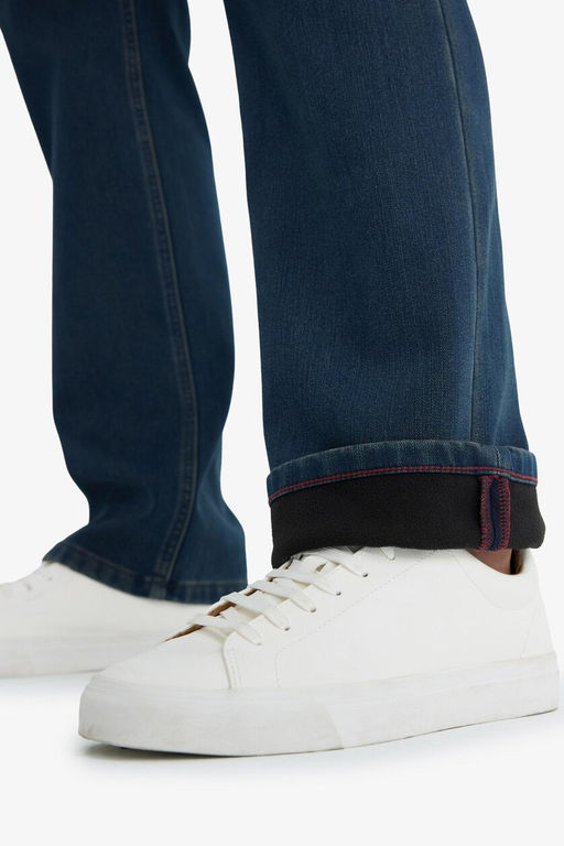 Прямые джинсовые брюки с высокой талией и широкими штанинами Diago Comfort Fit - Defacto фото 12