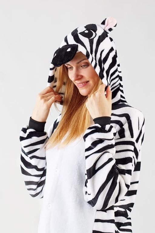 Пижама кигуруми Зебра