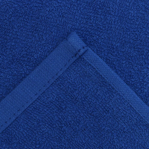 Полотенце махровое 50х80см, синий, 360г/м, 100% хлопок - Текстиль центр фото 4