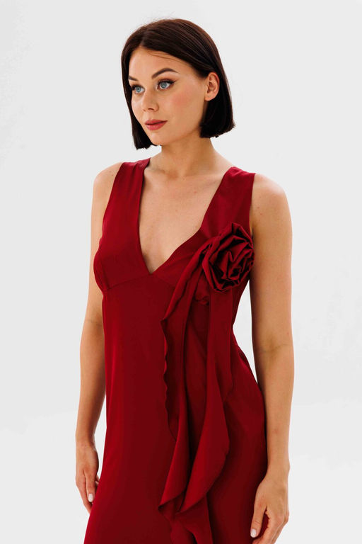 Платье AURA 3262-176-Р марсала